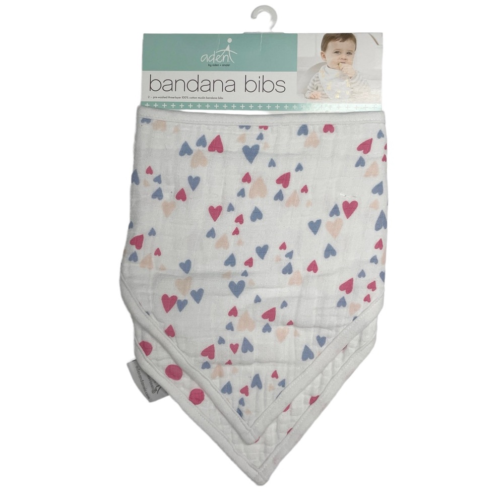NEW! Aden + Anais “Aden” Girl Bandana Bibs